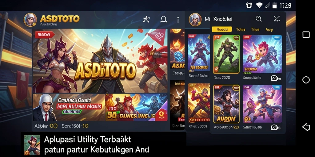 Tampilan antarmuka ASDTOTO yang sederhana dan fungsional.