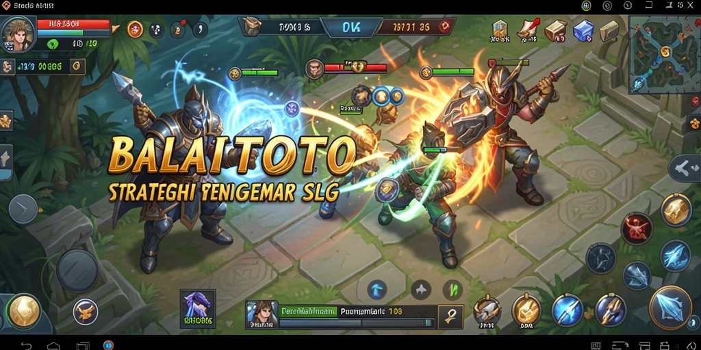 Tangkapan layar menunjukkan aksi strategi intens dalam BALAITOTO.