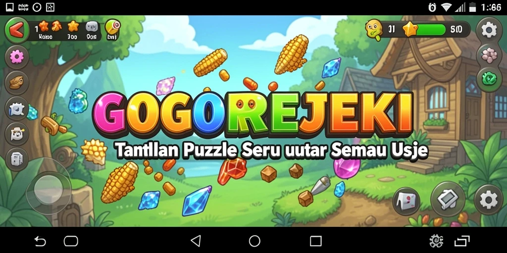 Tampilan gameplay GOGOREJEKI yang menantang dan menarik.