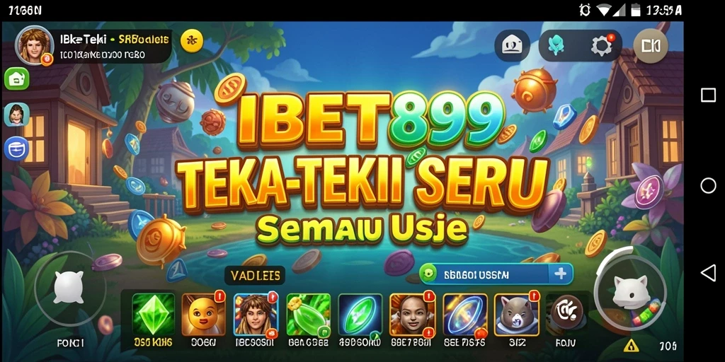 Screenshots IBET899 dengan gameplay menarik teka-teki seru.