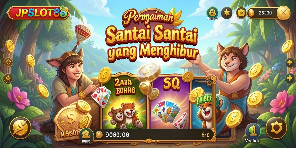 Tampilan layar utama JPSLOT88 dengan berbagai pilihan slot menarik.