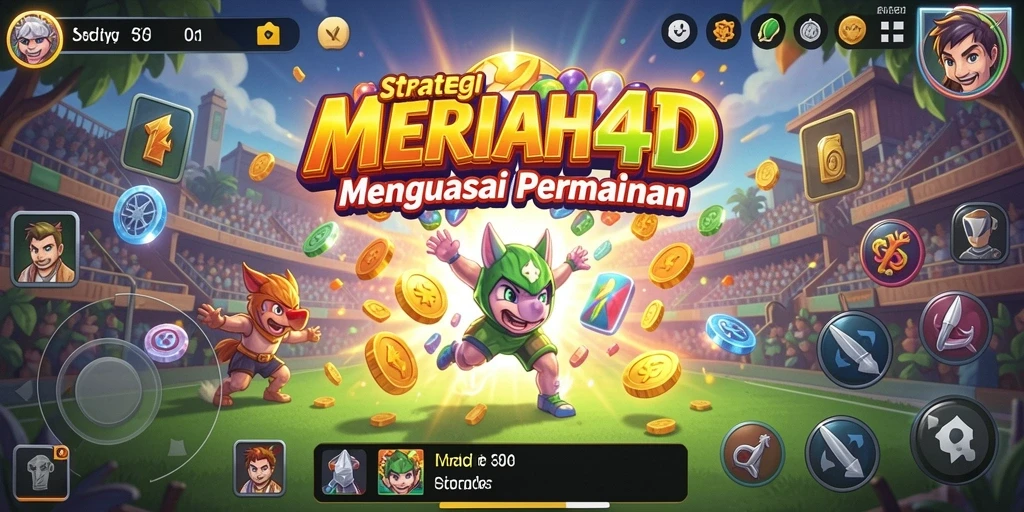 Tampilan gameplay strategis MERIAH4D yang mendebarkan.