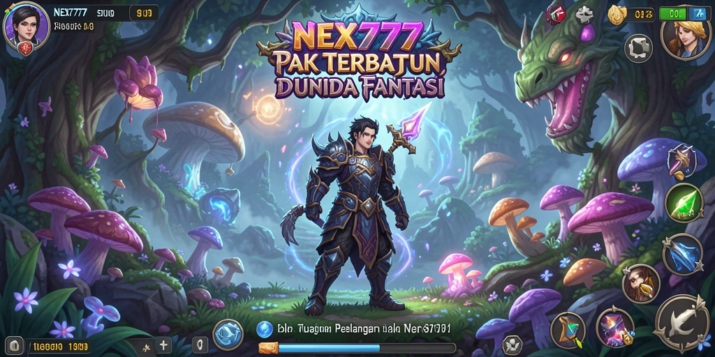Screenshot gameplay NEX777 menampilkan aksi petualangan seru.