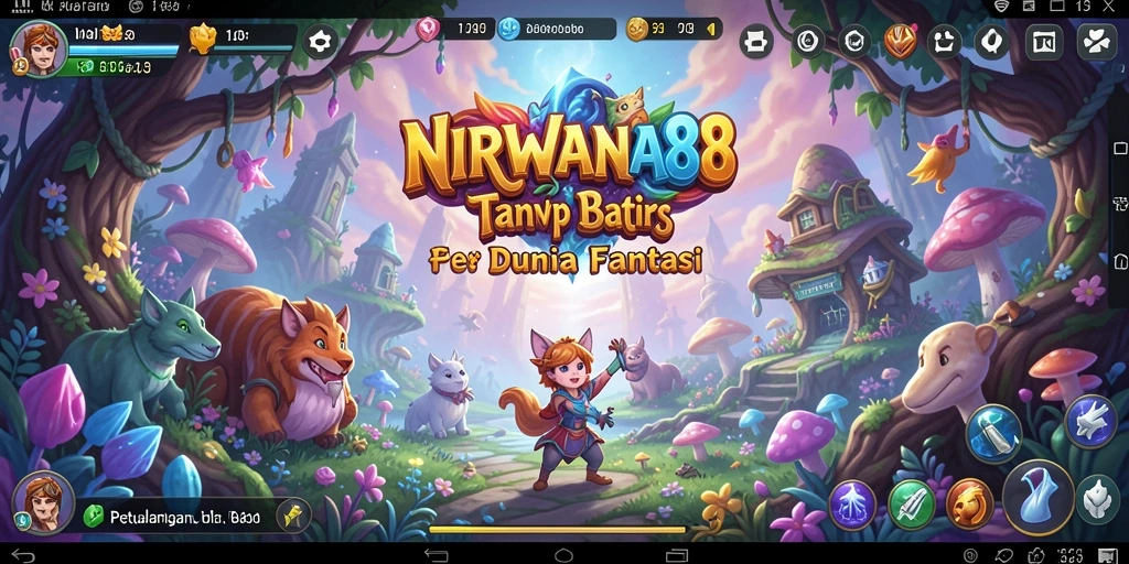 Tangkapan layar gameplay NIRWANA88 yang menunjukkan aksi petualangan yang mendebarkan.