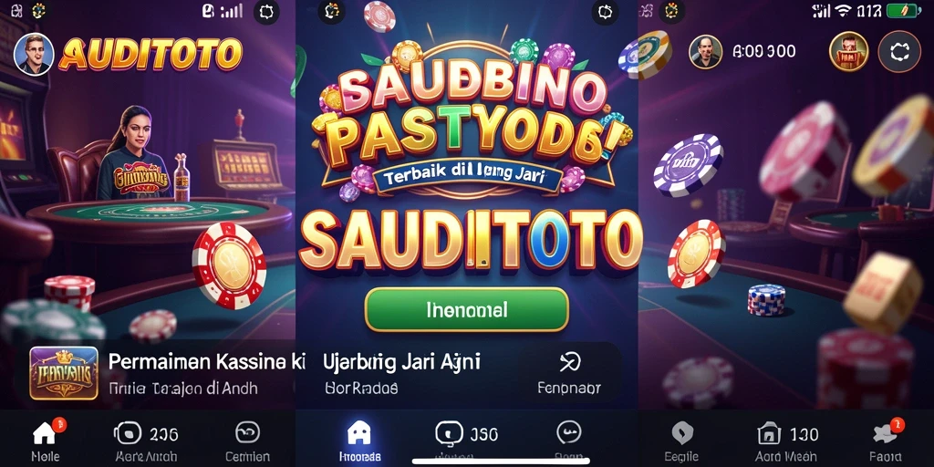 Tampilan gameplay menarik di SAUDITOTO dengan grafik yang memukau.