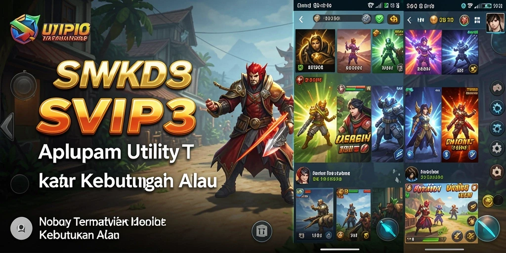 Tampilan antarmuka SVIP3 yang sederhana dan efektif.