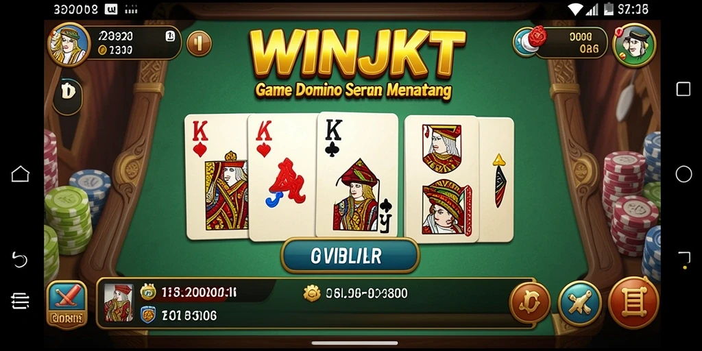 Tampilan gameplay WINJKT yang menarik dan seru